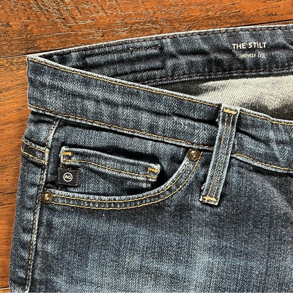 Adriano Goldschmied The Stilt Cigarette Leg Dark Wash Women’s Jeans Size 25R - Picture 5 of 11